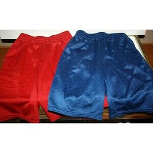 Athletic Works Boy's Shorts Set of 2 M(8) Blue & Red GUC